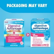 Digestive Advantage Gas Defense Probiotics For Women And Men, Digestive Enzymes For Gut Health, 32 Capsules