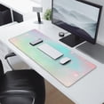 thumbnail image 2 of Upgrade Your Desk: Large Pink31.5x11.8 inches Mousepad with Ergonomic Desk Pad, Perfect for Any Home Office Computer Table - 'Stay Positive' Motif, 2 of 7