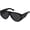 Black/Grey, variant on Oversized Aviator Sunglasses for Women, Trendy Wide Frame Shades
