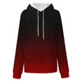 thumbnail image 4 of Puliio Women's Hoodies Gradient Drawstring With Pocket Sweatshirt Hoodie Womens Loose Fit Casual Fasion Hoodies Sweatshirts, 4 of 4