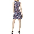 thumbnail image 2 of Maison Jules Womens Floral Fit & Flare Dress, 2 of 2