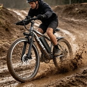 1500W Peak 750W Electric Bicycle 48V 15Ah,26'' Mountain Ebike 30MPH 45-65Miles Range,Removable Battery Adult Electric Bike UL2849