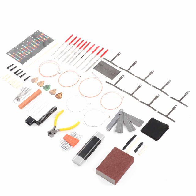 Instrument Setup Tool Kit, Guitar Repairing Tools Accessories Gauge Measuring For Ukulele For Mandolins For Bass