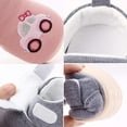 thumbnail image 3 of Newborn Infant Baby Boys Girls Cute Cartoon Slipper Soft Non Skid Sole Slip On House Animal Indoor Sock Shoes Crib Moccasins for New Walkers, 3 of 7