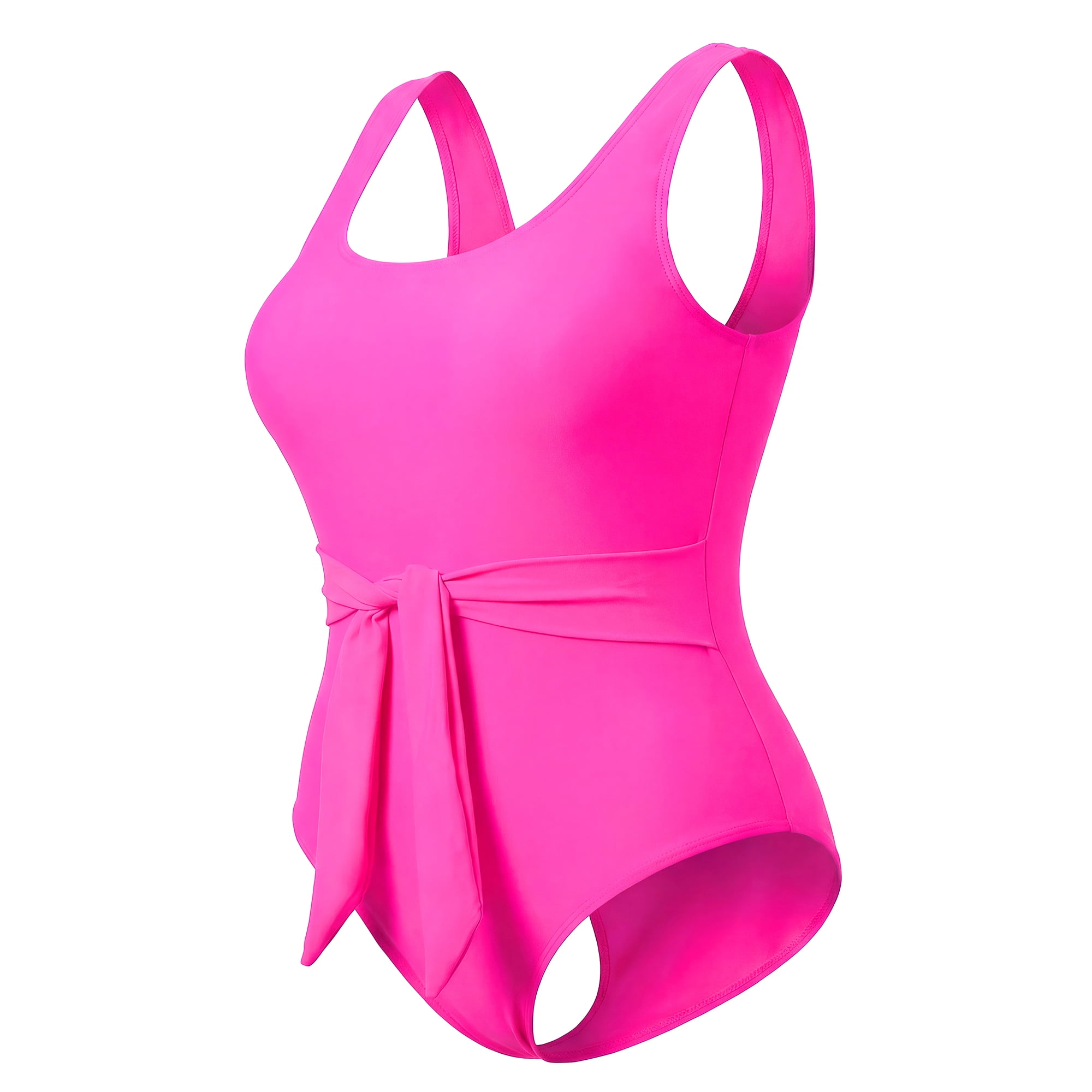 DARING DIVA Women's Plus Bikini Swimwear Flattering Bathing Suits 1X Hot Pink