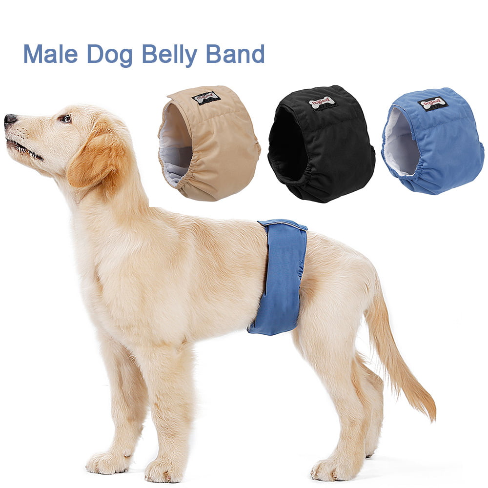Washable Male Dog Belly Band Wrap 