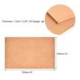 thumbnail image 2 of Pure Copper Sheet, 6" x 4" x 0.05" 16 Gauge T2 Copper Metal Plate for Crafts, Electrical Repairs, 2 of 5