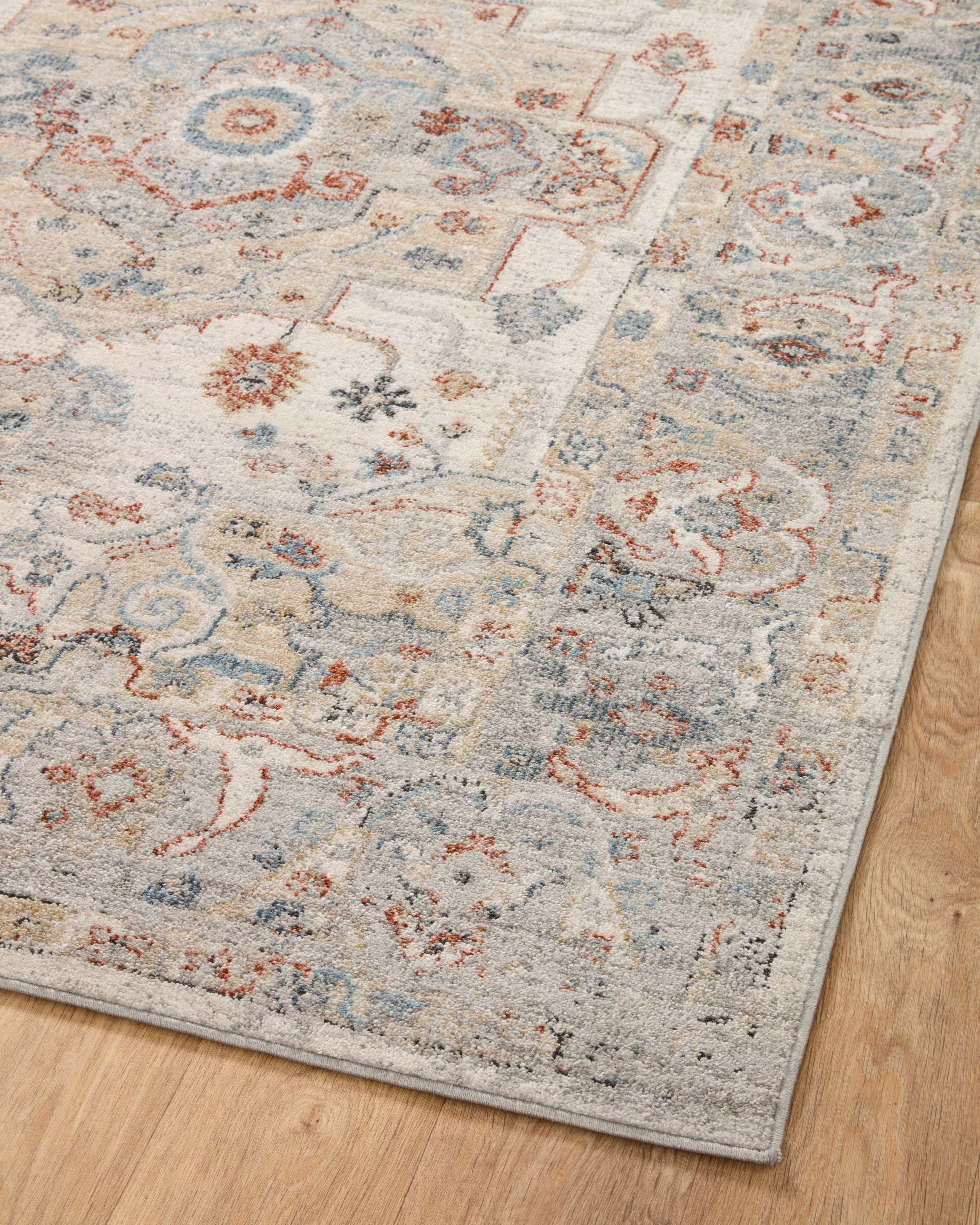Loloi Odette Ivory / Multi 9'-2" x 13' Area Rug