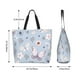 thumbnail image 5 of Disketp Blue Butterfly Bolsa Tote Estampada para Mujer, Bolso de Hombro y de Mano para Compras y Viajes, 5 of 8