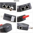 thumbnail image 5 of Probador de cables de red multifunción NF-8601/NF-8601W, comprobador de longitud de cable LCD, comprobador de punto de ruptura, versión en inglés, KELUSHI (NF-8601W), 5 of 5