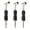 3pcs set, variant on CEORPER Ergonomic Guitar Rod Tool Resistant Finish for Long Lasting Use