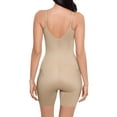 thumbnail image 2 of Miraclesuit Modern Miracle Thigh Slimmer Bodysuit - 2562 (Warm Beige, XXL), 2 of 2