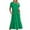 Green, variant on IROINNID Formal Dress for Women Wedding Guest Evening Night Party Dress Trendy Summer Short Sleeve Crewneck Dress Flowy Tiered Maxi Beach Dress,Green