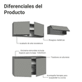 thumbnail image 4 of Cocina Integral Completa Modular Madesa Nice 200cm Gris 02, 4 of 10
