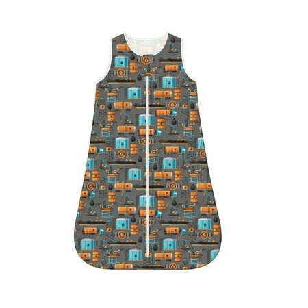 

Cauagu Industrial Transportation for Infant Wearable Blanket Unisex Girl Boy Swaddle Transition Sack - Newborn Essentials Sleep Clothes-X-Large