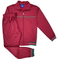 thumbnail image 1 of Ensemble 2 Pcs pour Homme : Veste de Jogging à Rayures de Mode Active StarLight et Pantalon de Survêtement, 1 of 4