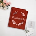 thumbnail image 5 of 1PC Book Shaped Bookmark Holders Home Office Desk Bookmark Holder Ornaments Gift for Friends Decor Personalized Gifts Storage Box for Bookmark,3D Printed Decorative Items For Pen Holders(Red), 5 of 7