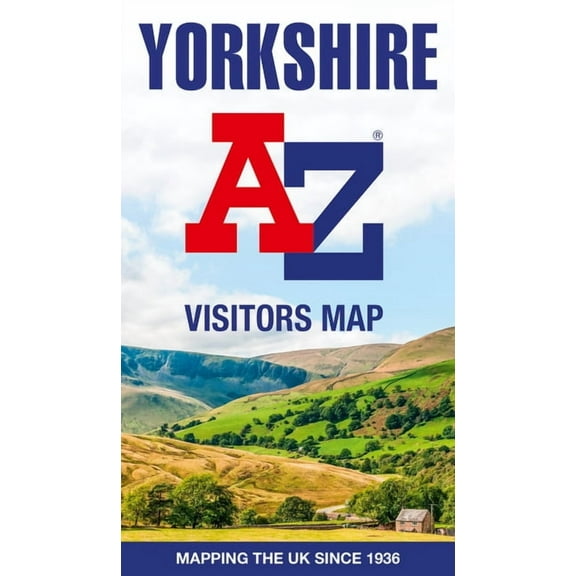 Yorkshire A-Z Visitors Map (Sheet map, folded)