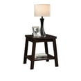 Mainstays Logan Side Table, Espresso Finish