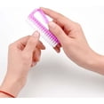 thumbnail image 5 of Cepillo de uñas de plástico, cepillo de uñas con mango, cepillo para lavar manos, cepillo para limpiar uñas, cepillo para limpiar manos 4 piezas Cuatro colores, 5 of 5