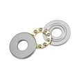 thumbnail image 5 of F8-22M Miniature Thrust Ball Bearings 8mmx22mmx7mm Chrome Steel with Washers 10 Pcs, 5 of 5