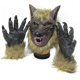 thumbnail image 1 of Werewolf Costume Wolf Claws Gloves And Head Mask For Halloween, Cosplay Costume Party, 1 of 5