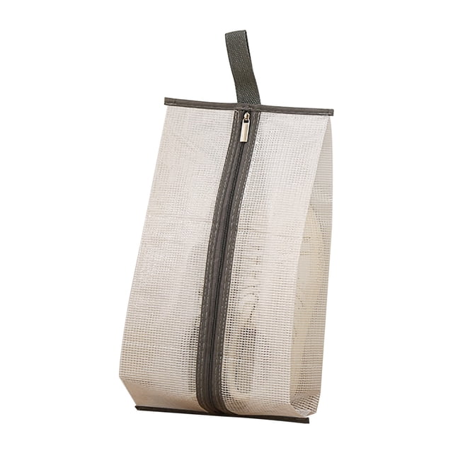 Cubierta protectora para botas transparente, protector para botas cortas, borde gris