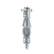 (5 pack) Hillman Hollow Wall Mult-Material Anchor Screws, 3/16 Short, Steel, Zinc, Corrosion Resistant, 70 lbs, Silver, 2 sets