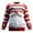 Red#8, variant on CAIXIA Ugly Christmas Sweater Men Funny Santa Claus Xmas Knit Sweatshirts 3D Graphic Holiday Pullover Sweaters Jumper Unisex Gifts for Couples,Red