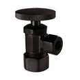 thumbnail image 5 of Westbrass 12" Bendable Corrugated Faucet and Toilet Supply Kit with 1/4-Turn Round Handle Angle Stop, Oil Rubbed Bronze, 5 of 8