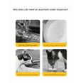 thumbnail image 3 of 1.5L/1L Ceramic Cat Water Fountain - Anti - Spill, No - Wet - Mouth, Automatic Circulating Water Dispenser for Pets, 3 of 13