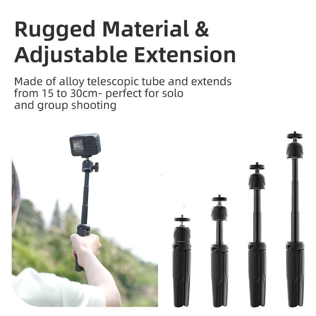 Adjustable Phone Camera Tripod Stand Flexible Legs 360 Rotation Compact Design