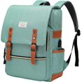thumbnail image 1 of Mochila vintage para computadora portátil para mujeres y hombres, mochila para la escuela y la universidad, 1 of 4
