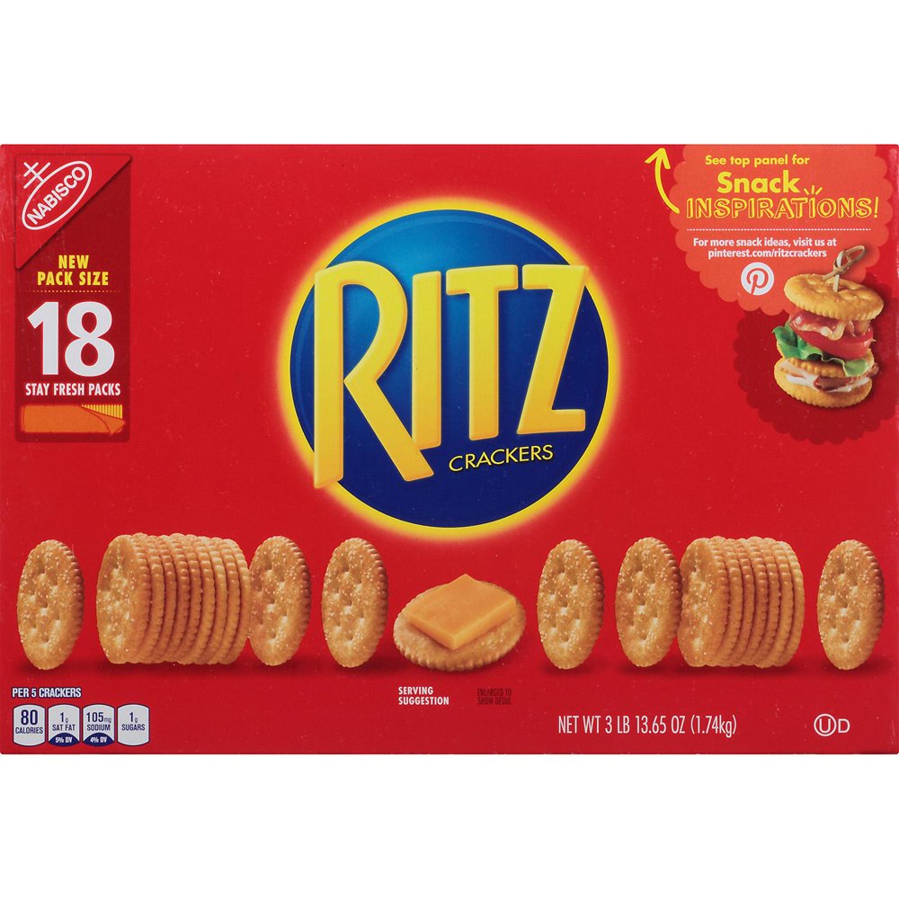 Ritz Crackers, 18 Ct