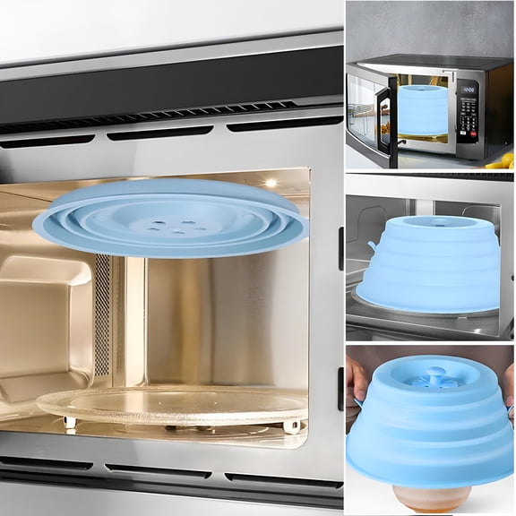 ACDANC Microwave Cover for Food,Microwave Splatter Cover,Magnetic Microwave Splatter Cover,Microwave Food Cover,11IN