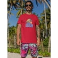 thumbnail image 2 of 1990 Sunshine State Art T-Shirt Men -Image by Shutterstock, Male Large, 2 of 4
