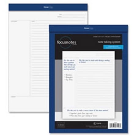 Legal Pad- Legal Rule- 8.5 in. x 11.75 in.- 50 Sheets-Pad- White