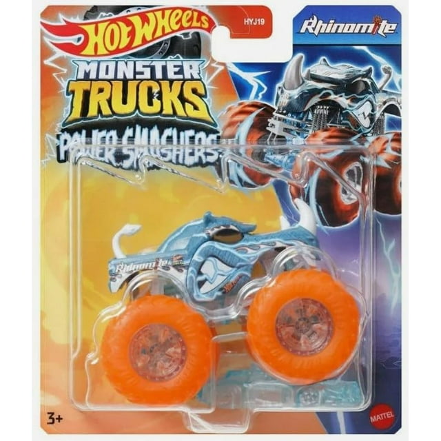 Monster Truck Hot Wheels Power Smashers Rhinomite 2024 1:64