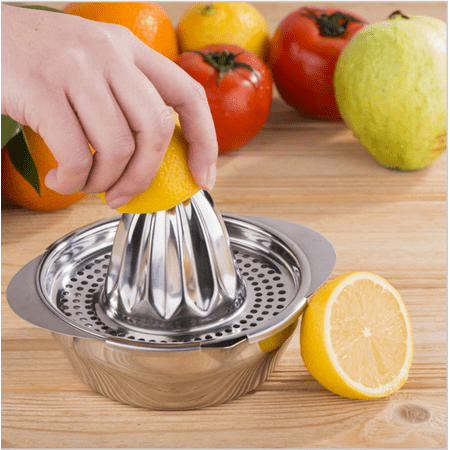 Hand Press Manual Fruit Juicer Juice Squeezer Citrus Orange Lemon Extractor Hand Tool,Stainless (Best Mail Order Citrus Fruit)