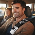 thumbnail image 3 of Uorisanigo Aztec Horse Seat Belt Cover Pad Soft Comfort Cover Seat Belt Cushion 2 PCS Flannel Car Seat Belt Pads Cover Harness Pad Universal Fit Seatbelt Cover Car Truck SUV, 3 of 7