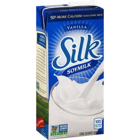 Wonder Soy Milk - (6 Pack) Silk Vanilla Soymilk, 1 qt