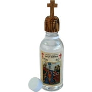 Jordan River Holy Water Holy Sepulchre Jerusalem with Extra Olive Wood with Cross Cover - Scented (200 ml)