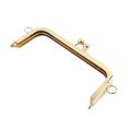 thumbnail image 2 of AMLESO Metal Purse Frame Bag Clutch Frame Handle for Handle Bag Making Sewing Craft Light Gold, 2 of 8