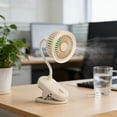 thumbnail image 1 of Portable On Desk Fan With Flexible Gooseneck 3 Speeds Quiet Personal Fan For Home Dorm Computer, 1 of 5