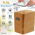 thumbnail image 4 of Contenedores de almacenamiento de alimentos Shazo extra grandes de 9.5 L (321 oz), 2 unidades, 4 of 8