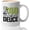 I'm Not 40 I'm Deuce White, variant on Tennis Player Mug White 11oz - Home is Where The Court is - Court Pro Tennis Racket Ball Winning Double Strategy Trainer Equipment