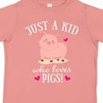 thumbnail image 4 of Inktastic Just a Kid Who Loves Pigs Boys or Girls Toddler T-Shirt, 4 of 5