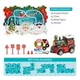 thumbnail image 2 of Ganfancp Christmas Puzzle Rail Car Puzzle Retro Versátil Junta de Empalme Rail Car Juguete para Niños Regalos para La Familia Niños y Amigos Ofertas Flash 1X Juego, 2 of 6
