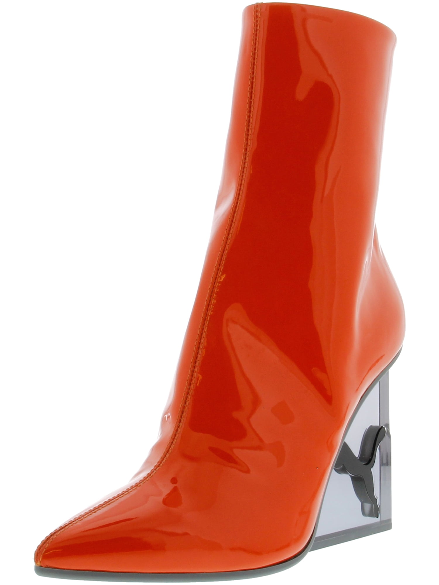 puma leather cat wedge mule