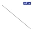 thumbnail image 4 of Uxcell 8Pack M3 x 200mm 0.5mm Pitch 304 Stainless Steel Fully Threaded Rod Bar Studs, 4 of 6